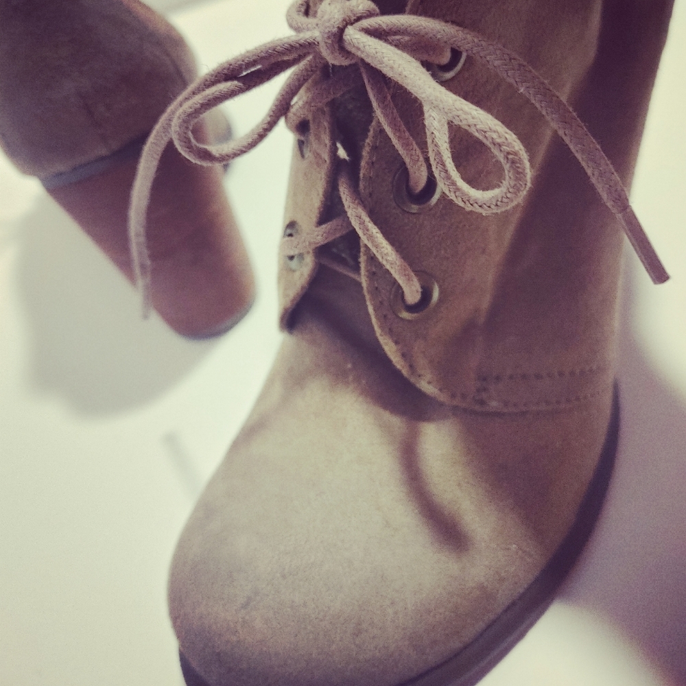 Suede Booties - Picture 3 of 6
